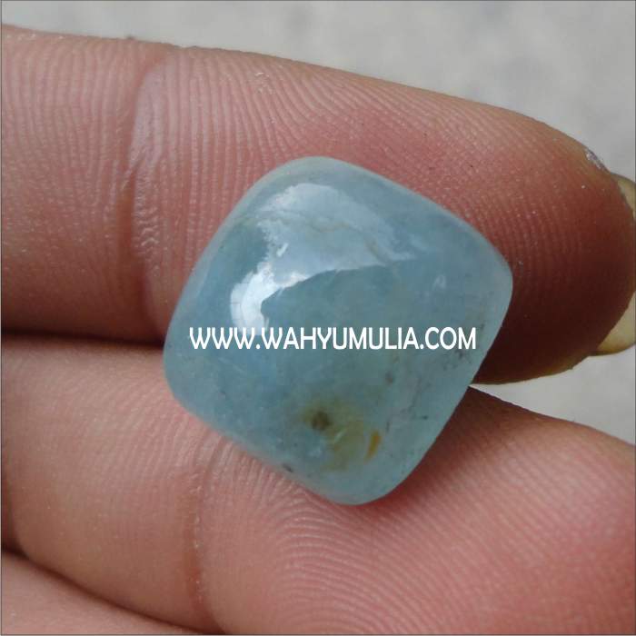  Batu  Aquamarine Beryl Kode 198 Wahyu Mulia