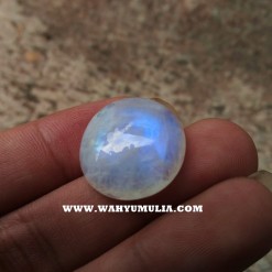  Batu  Moonstone Biduri Laut  Biru  Asli Kode 608 Wahyu Mulia