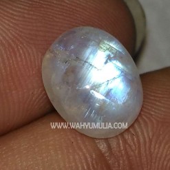 Batu Akik Biduri Bulan Moonstone kode 379 Wahyu Mulia