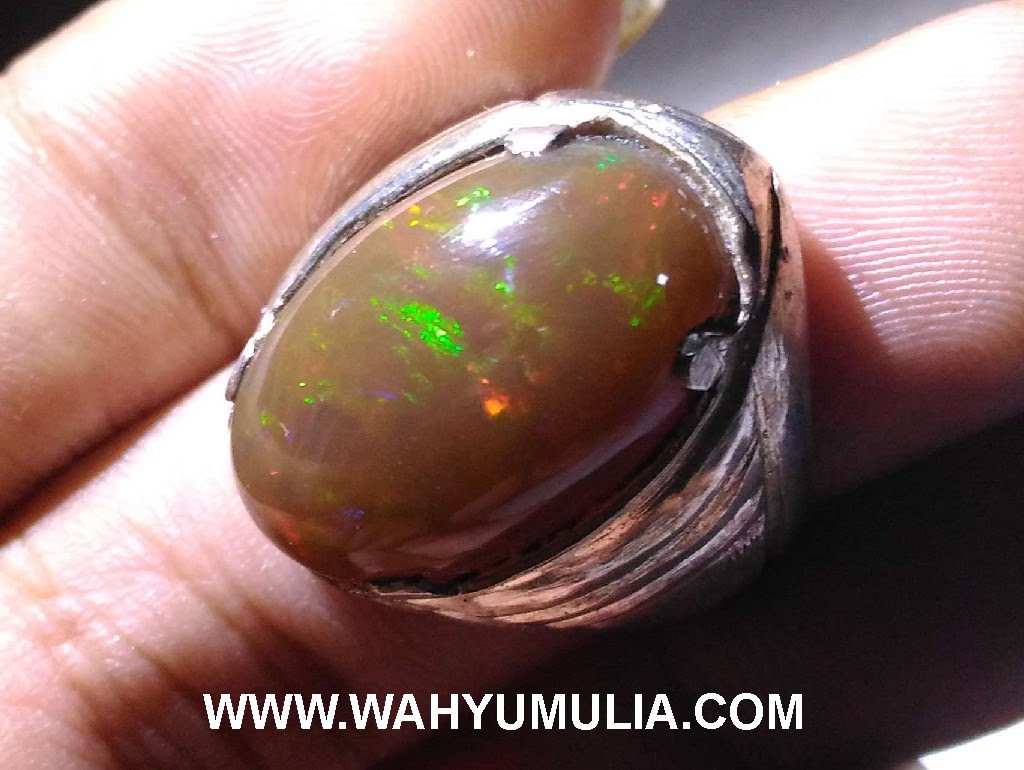 Batu Cincin Kalimaya Opal Banten (kode:371) - Wahyu Mulia