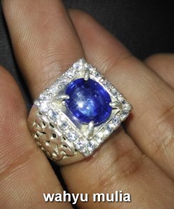 batu cincin blue safir afrika