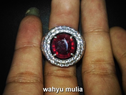 batu cincin mirah ruby asli dijual