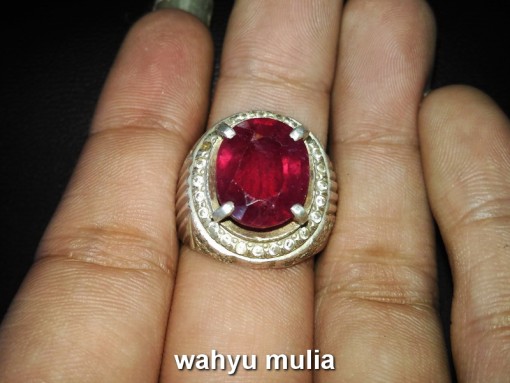 batu cincin ruby merah afrika burma srilangka bagus dijual