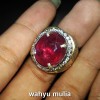 cincin batu permata ruby ukuran besar
