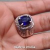 jual batu cincin permata royal blue safir ceylon asli