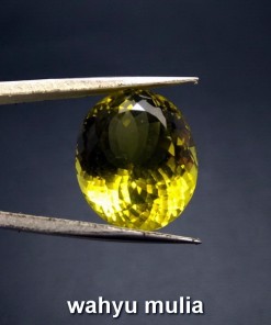 jual batu permata lemon quartz asli