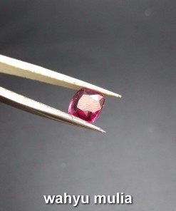 jenis batu garnet pink bersertifikat