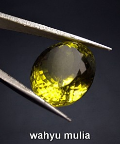 khasiat batu kecubung lemon quartz asli