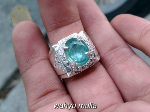 jual batu cincin emerald beryl zamrud kolombia harga murah