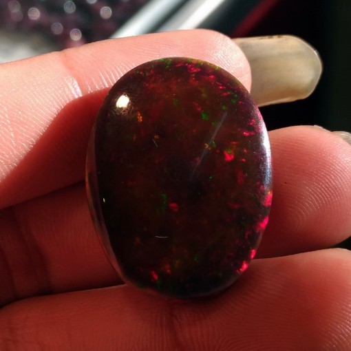jual batu black opal kalimaya banten yang bagus