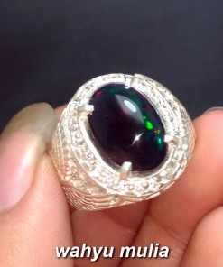 jual batu cincin black opal yang bagus