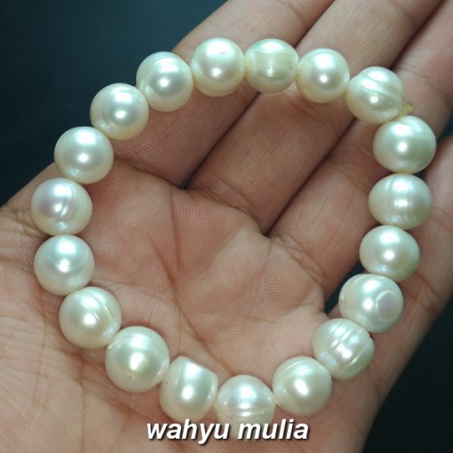 jual ciri Gelang Mutiara pearl Lombok asli dan palsu