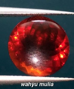 jual batu permata red fire opal wonogiri warna merah asli yang bagus