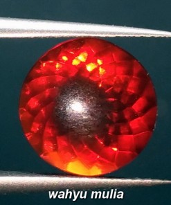 jual batu red fire opal wonogiri warna merah asli harga murah