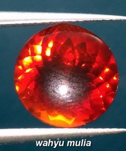 jual batu red fire opal wonogiri warna merah asli yang bagus