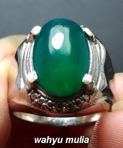 khasiat batu cincin bacan doko hijau kristal giwang asli