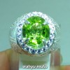batu cincin permata green peridot hijau segar asli_4