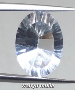 batu permata kristal colorless quartz kecubung air es kinyang bening_4