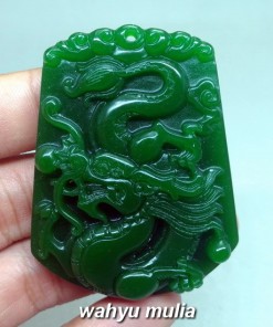 liontin batu giok jade hijau asli ori natural_5
