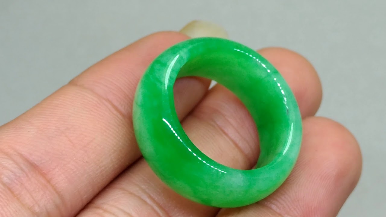  Cincin  Batu Giok  Jade asli  Kode 1052 Wahyu Mulia