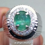 Batu Cincin Permata Zamrud Colombia asli emerald beryl_4