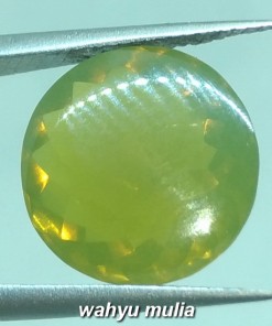 Batu Permata Fire Opal Wonogiri Warna hijau Asli_3