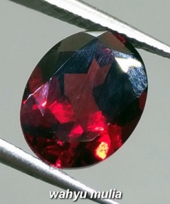 Batu Permata Pyrope Almandine Garnet Merah asli harga murah ber khasiat_3