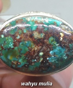 Cincin Batu Akik Phirus Persia Pancawarna multi color Unik asli_3