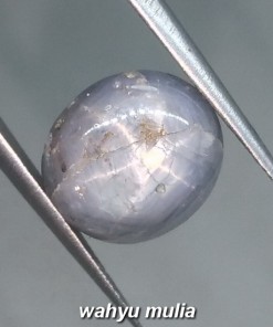 Batu Akik natural Grey Star Sapphire Birma asli cincin harga_3