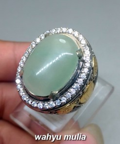 Batu Cincin Giok natural Jadeit Jade Birma asli harga murah khasiat china_1