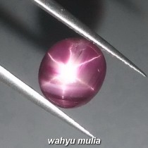 Batu Permata Ruby Star Merah Patkwa asli Kode 1134 