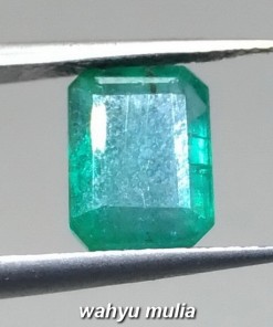 foto Batu Jamrud Emerald Beryl Kotak Hijau Asli cincin liontin colombia ciri jenis harga khasiat_4