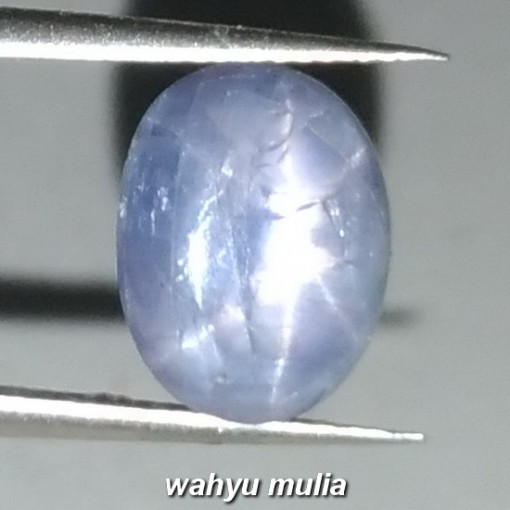 gambar Batu Blue Safir Star Birma Asli natural ber sertifikat harga khasiat ciri bagus _6