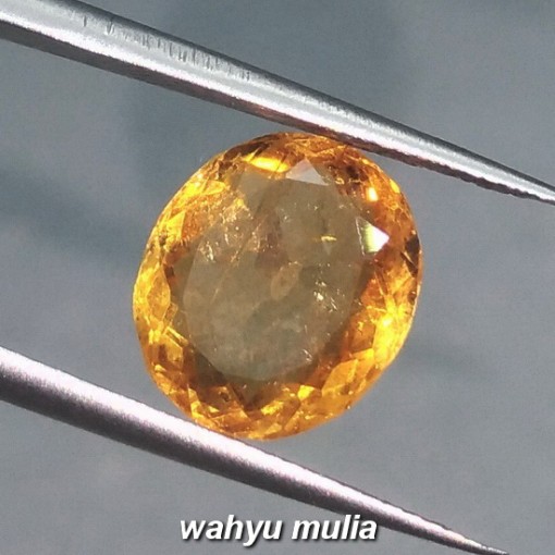 gambar Batu Permata natural Golden Citrine Kecubung emas asli harga khasiat_1