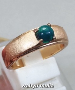 foto Batu Cincin Bacan Mini Asli ring cewek doko gulao hijau kristal kecil harga khasiat ciri_2