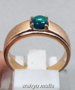 foto Batu Cincin Bacan Mini Asli ring cewek doko gulao hijau kristal kecil harga khasiat ciri_3