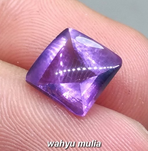 foto Batu Permata Amethyst Quartz kecubung ungu kotak Asli kalimantan brazil bungur tanjung bintang aslihan harga khasiat cincin ciri memo_1