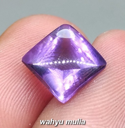 foto Batu Permata Amethyst Quartz kecubung ungu kotak Asli kalimantan brazil bungur tanjung bintang aslihan harga khasiat cincin ciri memo_2