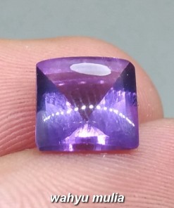 foto Batu Permata Amethyst Quartz kecubung ungu kotak Asli kalimantan brazil bungur tanjung bintang aslihan harga khasiat cincin ciri memo_3