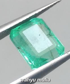 gambar cincin Batu Emerald Beryl Zamrud Colombia Kotak HQ Asli ciri khasiat harga rusia _3