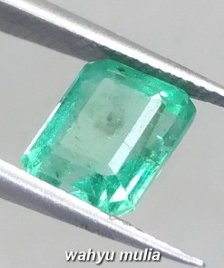 gambar cincin Batu Emerald Beryl Zamrud Colombia Kotak HQ Asli ciri khasiat harga rusia _4