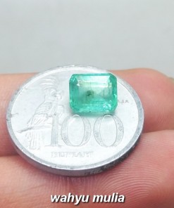 gambar cincin Batu Emerald Beryl Zamrud Colombia Kotak HQ Asli ciri khasiat harga rusia _6