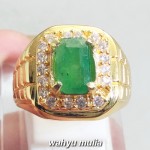 gambar Batu Cincin Permata Hijau Zamrud Emerald Beryl Kotak Asli jamrud harga murah ciri khasiat hijau tua_5