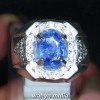harga gambar Batu Cincin Natural Blue Safir Ceylon Srilangka Asli bersertifikat memo jual burma star royal khasiat _4