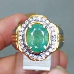 jual foto Batu Cincin Natural Zamrud Emerald Beryl Asli bagus bersertifikat memo jenis colombia brazil afrika ciri khasiat bongkahan_5