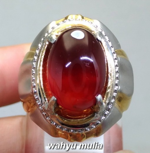 gambar jual Batu Cincin Merah Garnet Srilangka Besar Asli natural bersertifikat ciri harga khasiat ungu ceylon afrika star 4_6