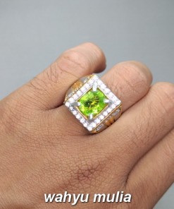 foto jual Batu Cincin Permata Green Peridot Hijau Asli pakistan srilangka bagus tsavorite garnet harga murah ciri manfaat jenis_4