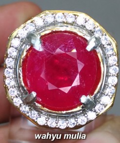Merah Delima Ruby Corundum Batu Cincin Permata Asli beli jual bersertifikat memo bagus besar merah tua ciri harga jenis kegunaan energi khodam_6