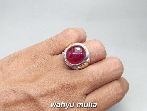 gambar Batu Cincin Permata Merah Delima Ruby Asli bersertifikat birma myanmar afrika khasiat menyala bagus besar harga murah pigeon blood_4