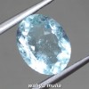 gambar jual Permata Batu Natural Aquamarine Biru Asli beli bersertifikat santa maria srilangka khasiat jenis ciri harga cewek kecil_1